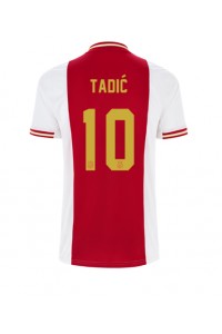 Ajax Dusan Tadic #10 Fotballdrakt Hjemme Klær 2022-23 Korte ermer